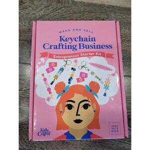 Kids Crafts Keychain Crafting Business Entrepreneur Starter Kit For Girls #5